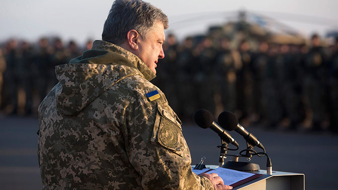 Порошенко назвал число погибших военных ВСУ в Донбассе