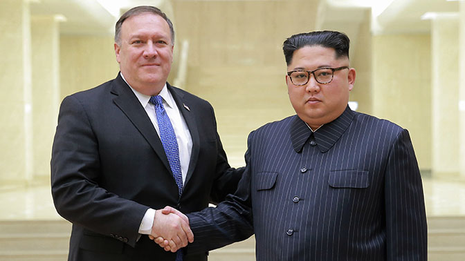 Помпео обещал Ким Чен Ыну «гарантии взамен на денуклеаризацию»