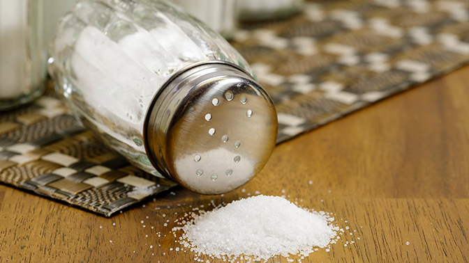 Названа безопасная норма потребления соли