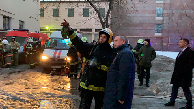 Врио губернатора Петербурга лично проконтролировал процесс эвакуации студентов из ИТМО 1