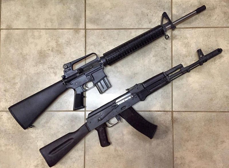 АК-74 и М-16А2, кто лучше?
