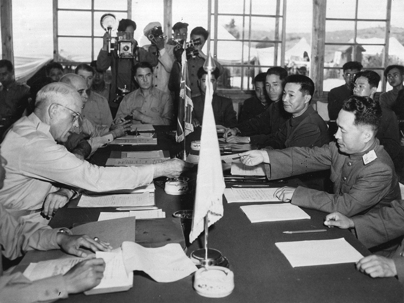 Переговоры о подписании перемирия в июле 1953 года