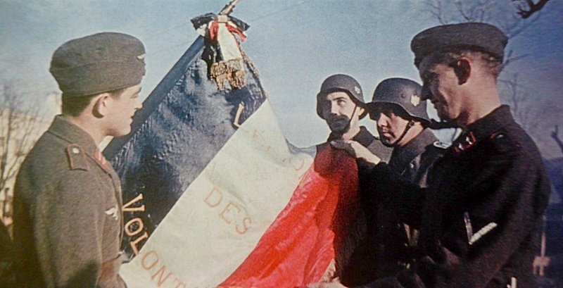 Флаг власовцев во время великой отечественной войны фото