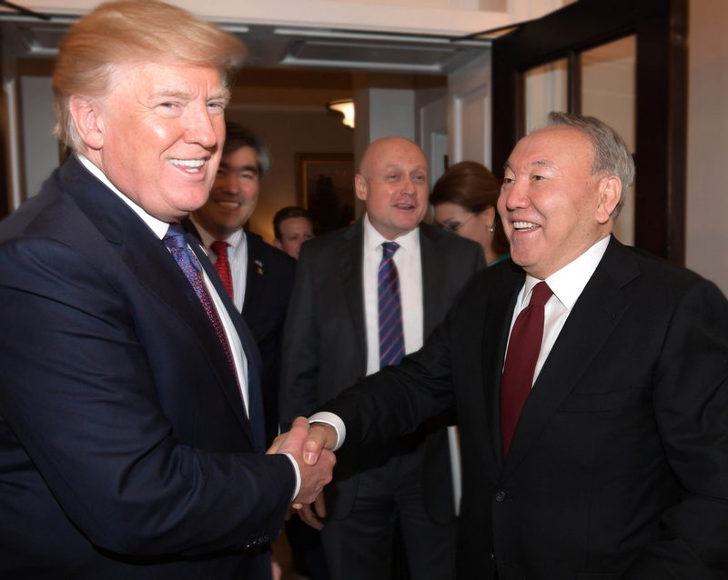 Визит в США президента Казахстана Нурсултана Назарбаева.