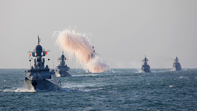 Как Каспийск готовится встречать военную флотилию