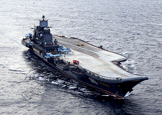 Авианесущий крейсер «Адмирал Флота Советского Союза Кузнецов».