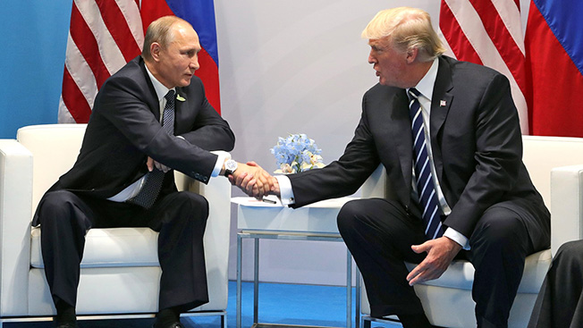 Трамп вызывает Путина на диалог