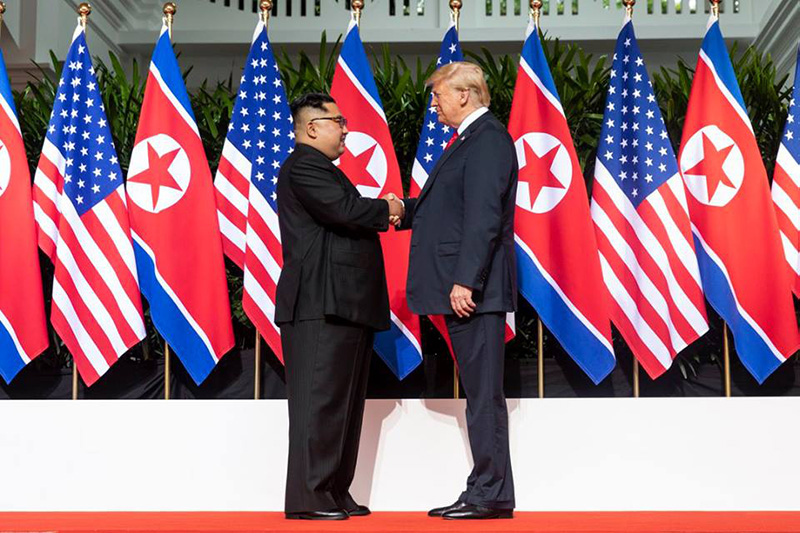 Встреча Трампа с Ким Чен Ыном - никаких конкретных решений там не достигнуто.