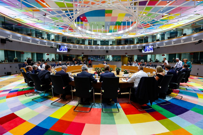 Саммита ЕС по мигрантам в Брюсселе.