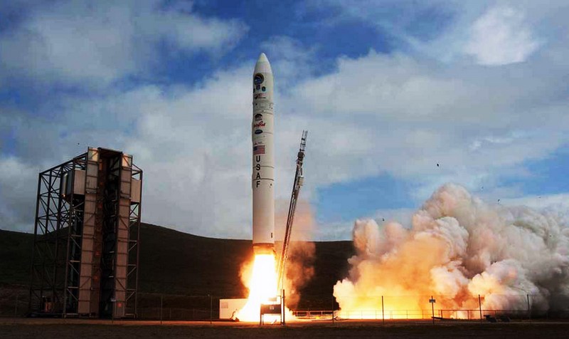 Запуск ракеты Minotaur IV.