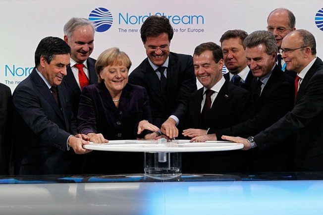 Ангелу Меркель и «Северный поток-2».