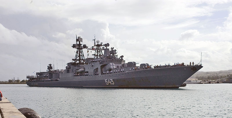 Большой противолодочный корабль «Маршал Шапошников».