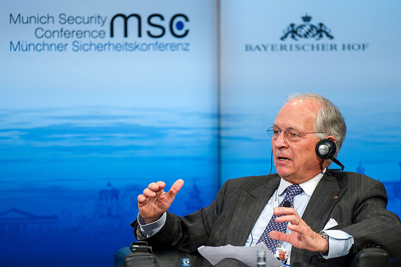 Президент Мюнхенской конференции по безопасности Вольфганг Ишингер.