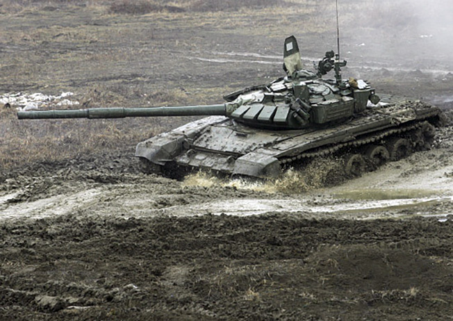 Новейшая версия Т-72 - танк Т-72Б3.