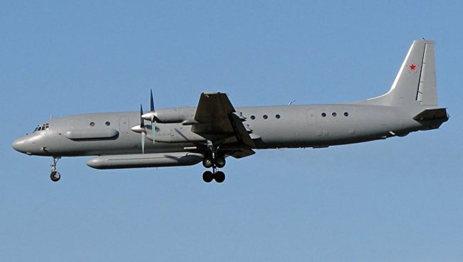 Российский самолет Ил-20.