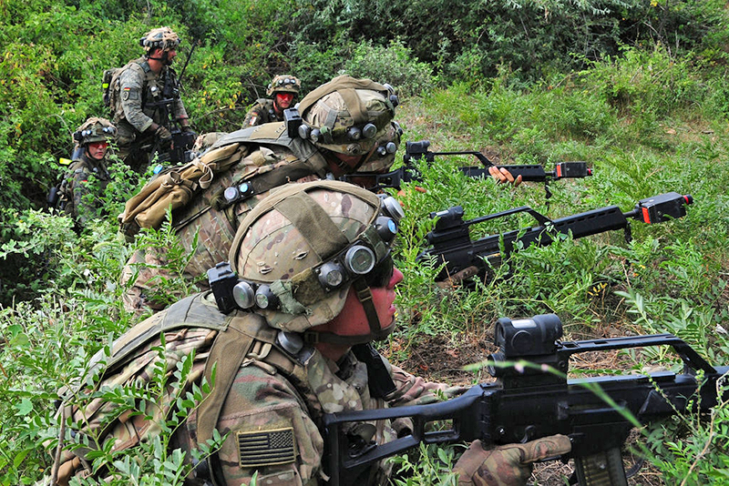 Американские солдаты на грузинской земле.