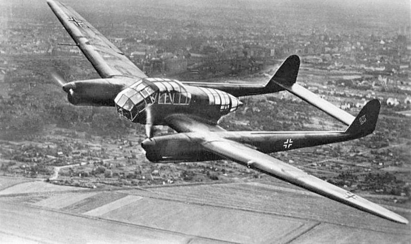 Самолет Focke-Wulf 189.