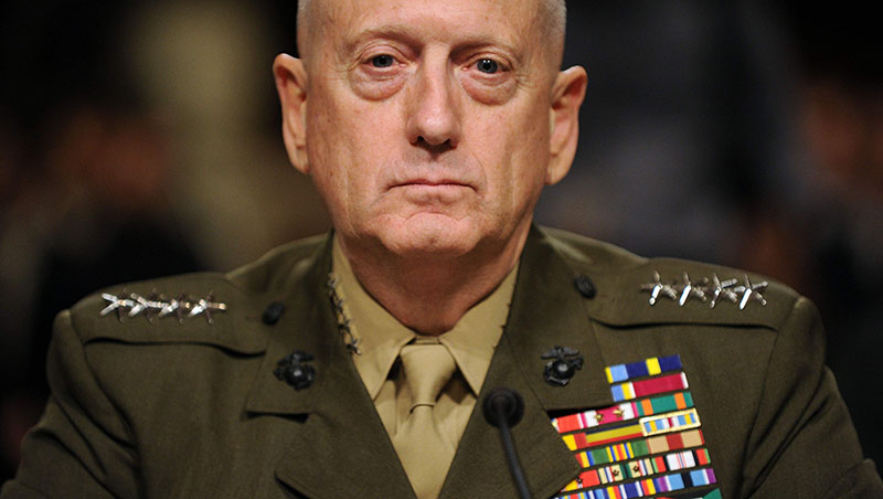 Главу Пентагона Джеймса Мэттиса - «бешеного пса» - американские военные предпочитают президенту Трампу. 
