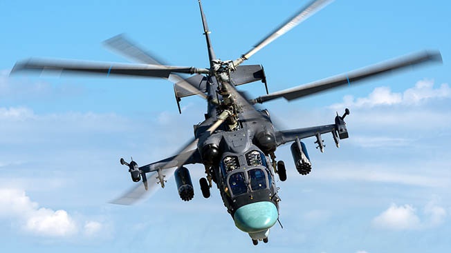 Ка-52: самый «зубастый» вертолет России прошел проверку боем в Сирии