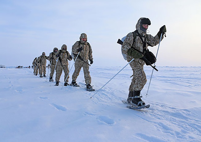 Военное освоение Арктики Россией продолжается.