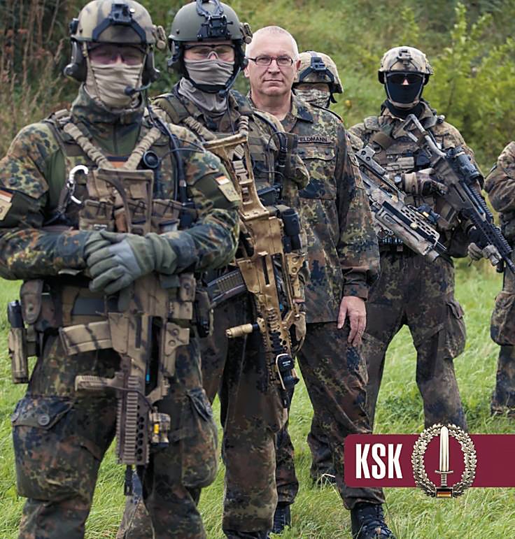 Kommando Spezialkraefte (KSK) - секретный спецназ армии ФРГ.