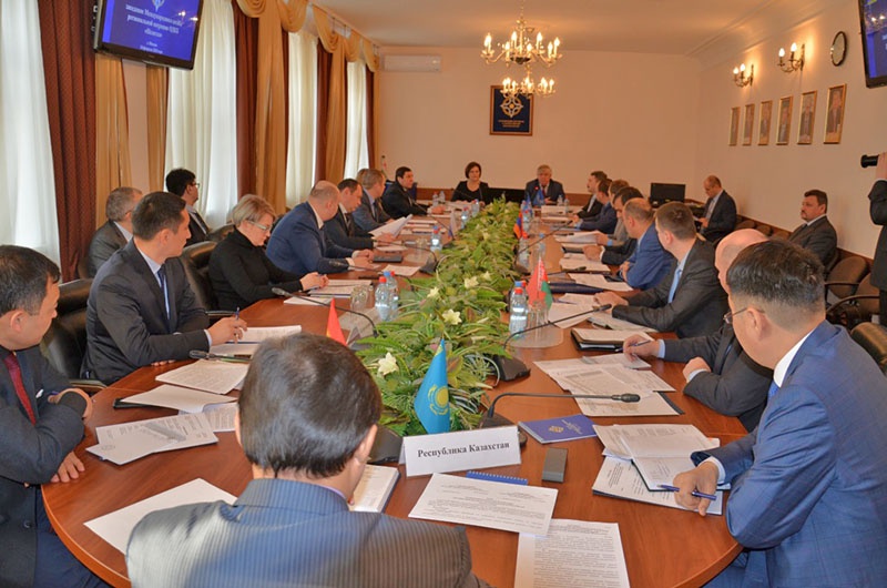 Заседание Международного штаба операции «Нелегал» в Секретариате ОДКБ.