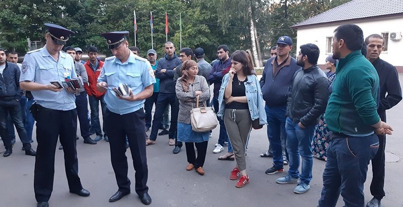 Подмосковная полиция приняла участие в операции «Нелегал-2018».