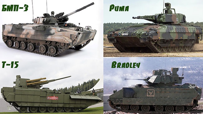 БМП-3 и Т-15 vs БМП «Пума» и «Брэдли»: на прохоровском поле Третьей мировой 