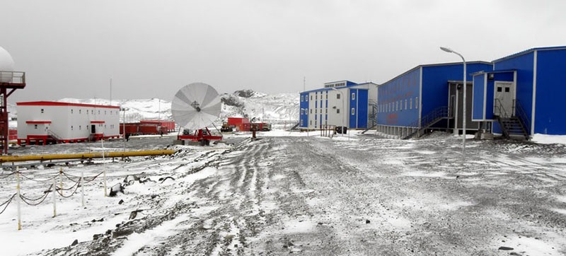 Первая китайская антарктическая станция «Чань-чэнь» или «Великая Стена».