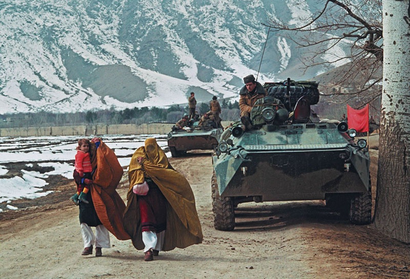 Советские войска в Афганистане.
