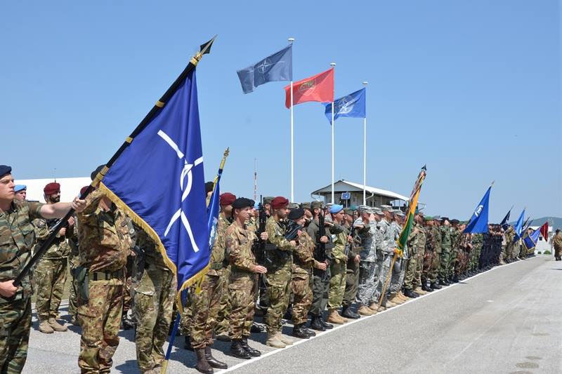 Войска НАТО из миссии KFOR.