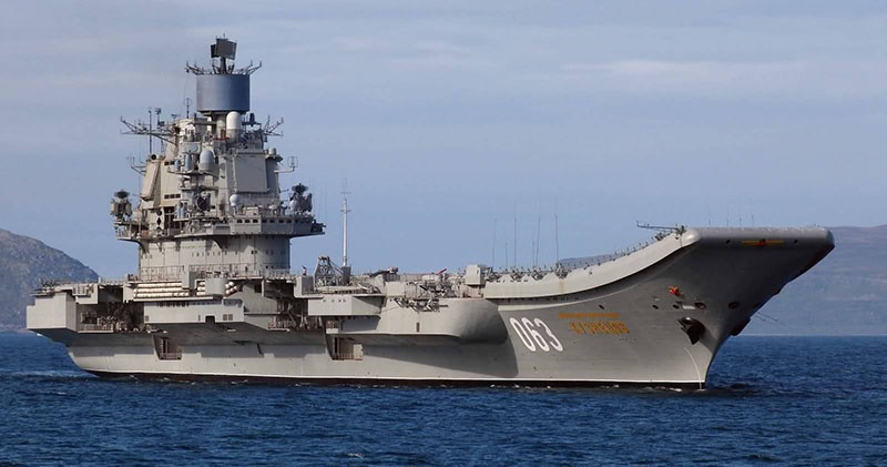 Авианесущий крейсер «Адмирал Кузнецов».