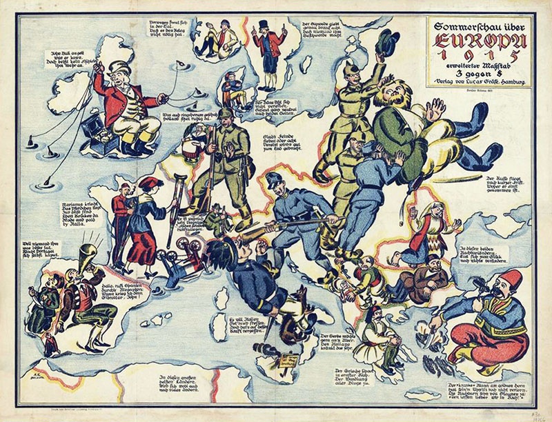 Плакат времен Первой мировой войны.