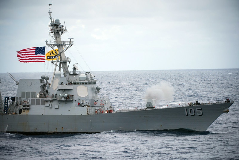 USS Dewey.