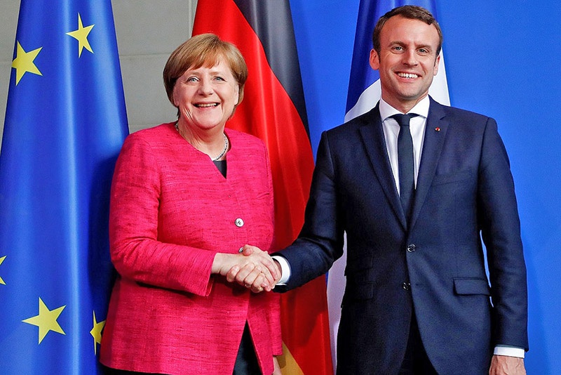 Федеративное государство под франко-немецким контролем - план Макрона-Меркель .