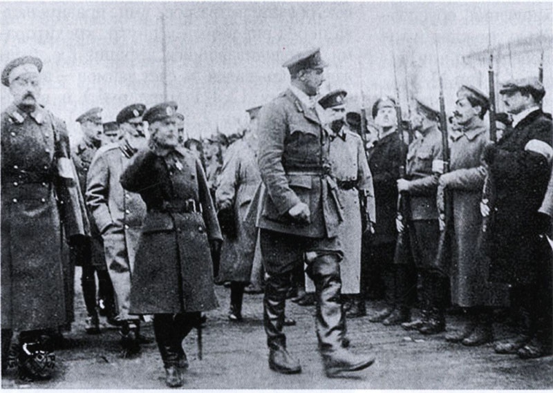 Генерал-лейтенант Владимир Марушевский и генерал Уильям Эдмунд Айронсайд.
