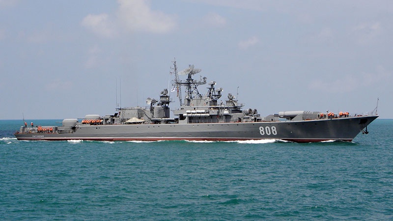 Сторожевой корабль Черноморского флота «Пытливый».