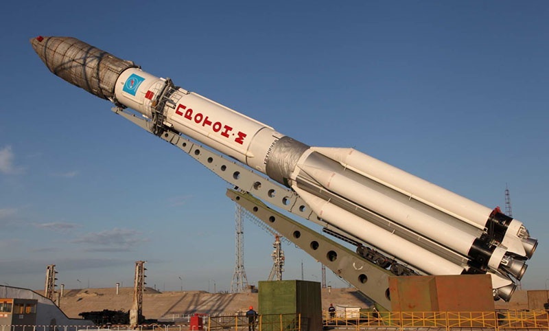 Тяжелая ракета-носитель «Протон».