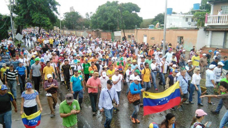 Митинговые страсти в Каракасе.