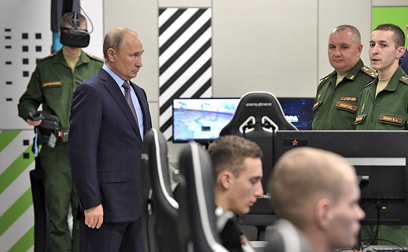 Посещения «ЭРЫ» Верховным главнокомандующим Владимиром Путиным.