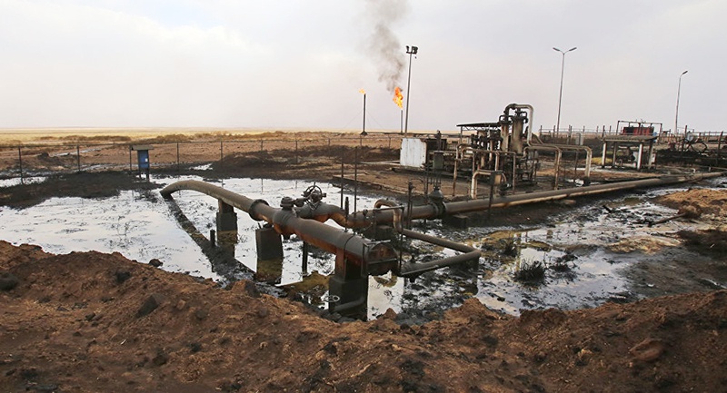 Месторождение нефти в Сирии.