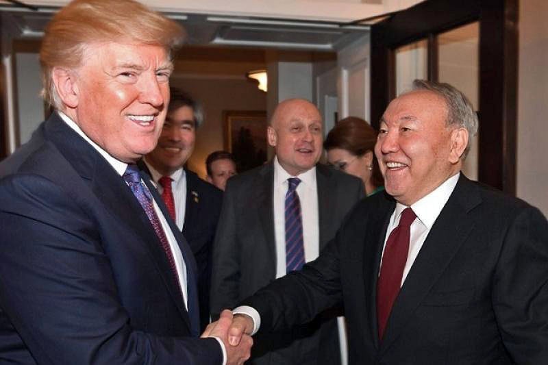 Нурсултан Назарбаев встретился в Вашингтоне с Дональдом Трампом.
