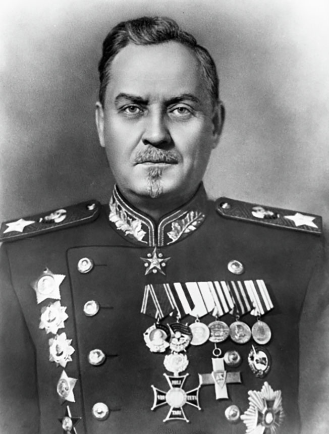Маршал Советского Союза Николай Булганин.