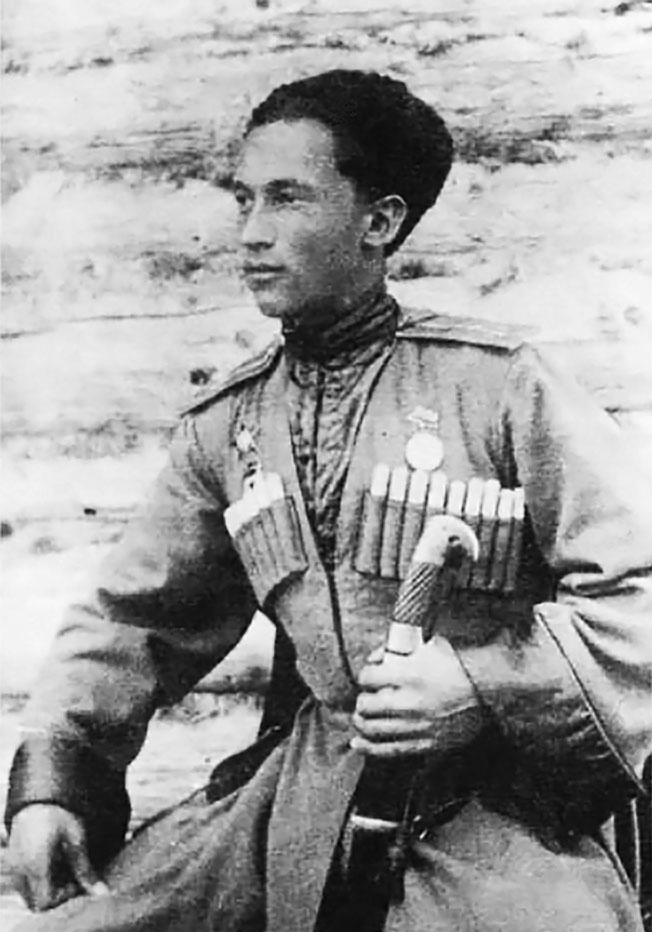Олег Ивановский в 1943 году.