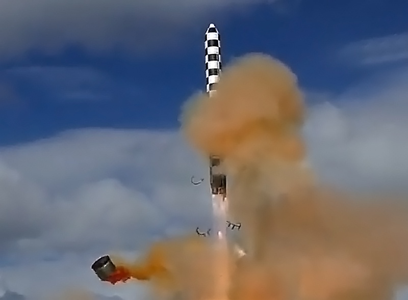 Испытательный запуск РС-28 «Сармат».