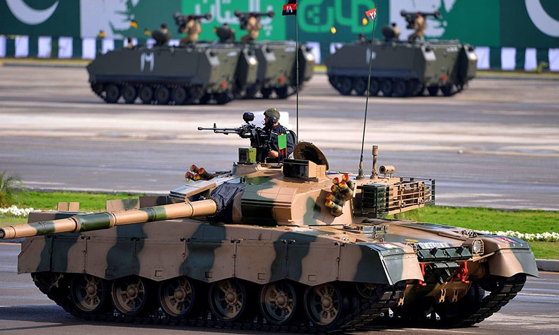 Пакистанский танк «Аль-Халид».