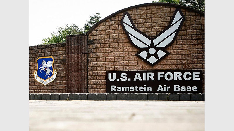 Крупнейший опорный пункт американских ВВС за пределами США - база Рамштайн в ФРГ.
