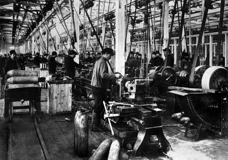 Российская промышленность в начале XX века.