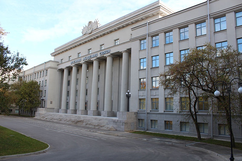 Здание Военной академии связи имени Маршала Советского Союза С.М. Буденного.