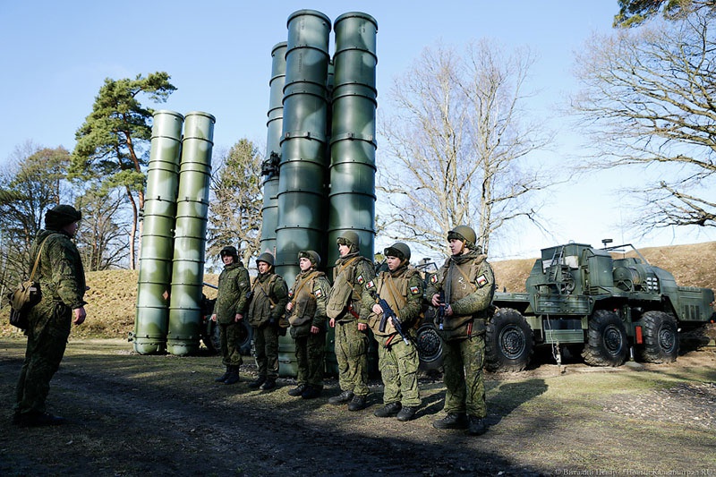 В Калининградской области размещен полк ПВО на базе зенитно-ракетного комплекса С-400.